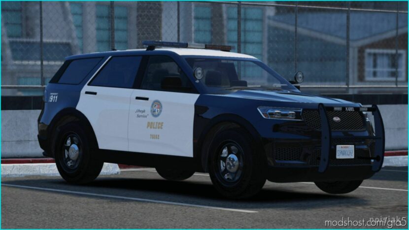 Police Vapid Scout 2020 [Add-On / Fivem | Extras | Callsign System] for Grand Theft Auto V