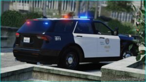 GTA 5 Vehicle Mod: Police Vapid Scout 2020 Add-On / Fivem | Extras | Callsign System (Image #4)