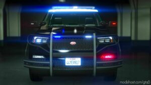 GTA 5 Vehicle Mod: 2020 Vapid Police Cruiser Utility (Image #4)