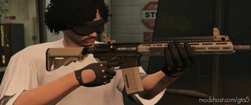 MK18 Mixed With A Honey Badger [Fivem/Replace] for Grand Theft Auto V