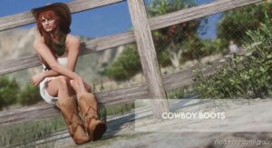 MP Female Cowboy Boots V1.1 for Grand Theft Auto V