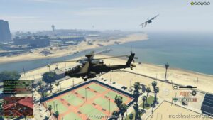 GTA 5 Script Mod: Airforce Intercept When Wanted W/ Sixstar Support! (Image #4)