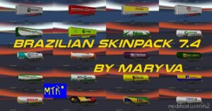 Brazilian Skin Pack V7.4 for Euro Truck Simulator 2
