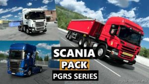 Scania P-G-R And Streamline Series Pack V1.2 for Euro Truck Simulator 2