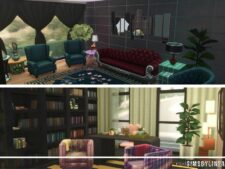 Sims 4 House Mod: Eccentric Mansion No CC (Image #6)