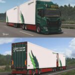 Update Scania R S Ke Palms Akeri Ab Skin Pack By Wexsper Ets Mod Modshost