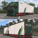 Update Scania R S Ke Palms Akeri Ab Skin Pack By Wexsper Ets Mod Modshost