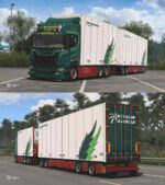 ETS2 Scania Mod: Update Scania R & S KE Palms Akeri AB Skin Pack By Wexsper (Image #2)