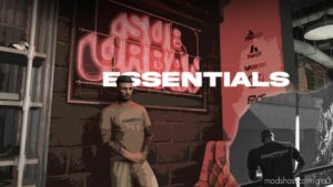 Essentials T-Shirt For MP Male – Fivem/Sp for Grand Theft Auto V