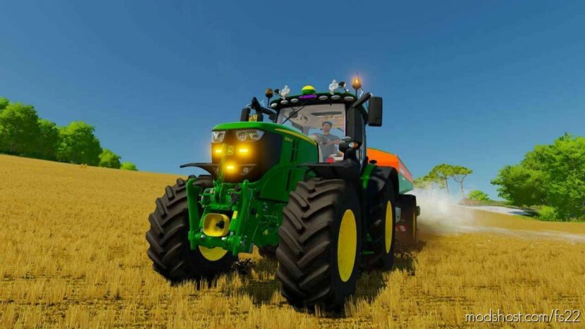 John Deere 6R Edit V1.0.0.3 for Farming Simulator 22