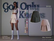 Georgia Skirt for Sims 4