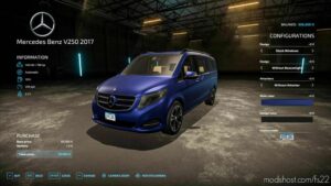 FS22 Mercedes-Benz Car Mod: Mercedes Benz Viano (Image #2)