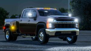 Chevrolet Silverado 2020 3500 for Farming Simulator 22