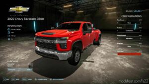 FS22 Chevrolet Car Mod: Silverado 2020 3500 (Image #3)