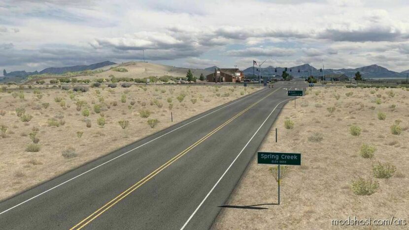 Nevada Desert Map Addon V0.02 for American Truck Simulator