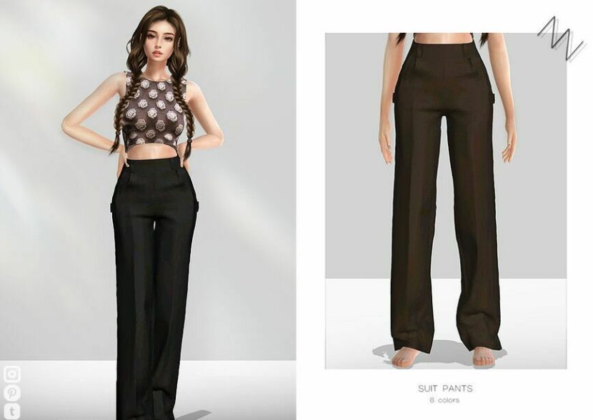 Suit Pants for Sims 4