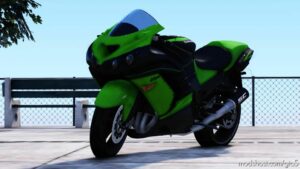 GTA 5 Vehicle Mod: Kawasaki Ninja ZX14R 2018 Add-On/Tuning (Image #3)