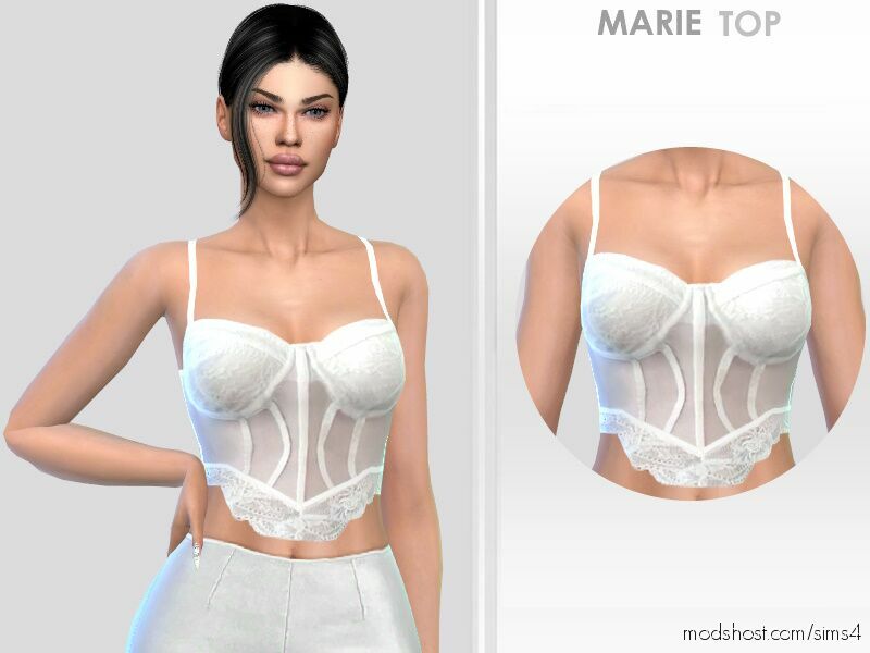 Marie TOP for Sims 4