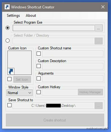 Windows Shortcut Creator V2.5 for Grand Theft Auto V