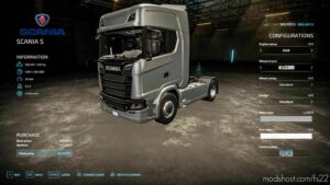 FS22 Scania Truck Mod: S (Image #2)