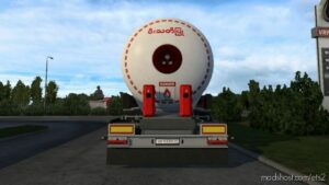 ETS2 Mod: LPG GAS Tank Skin For SCS GAS Tank Trailer (Image #3)