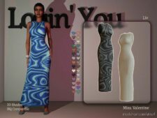 LIV Dress for Sims 4
