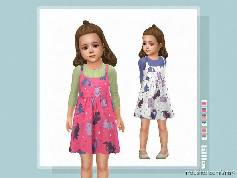 Sims 4 Female Clothes Mod: Sole Dress (Featured)