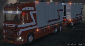 GTA 5 Vehicle Mod: Scania R570 G&J Leeuwen BV Steering Trailer Interior (Image #3)