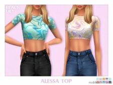 Alessa TOP for Sims 4
