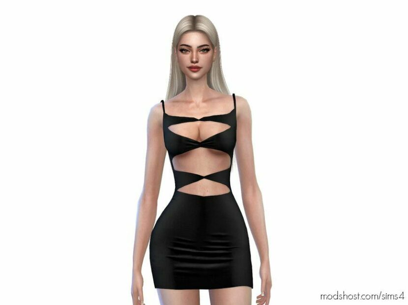 Adeline Dress for Sims 4