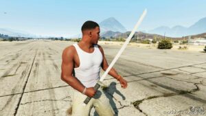 GTA 5 Weapon Mod: Grand Theft Auto 5 Katana V1.1 (Image #2)