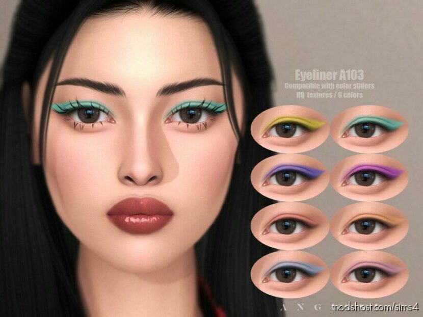 Eyeliner A103 for Sims 4
