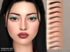 Eyebrows N85 for Sims 4