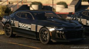 GTA 5 Chevrolet Vehicle Mod: Police Chevrolet Camaro ZL1 | H.e.a.t Enforcement (Image #5)