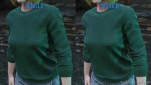 GTA 5 Player Mod: Improved Sweaters MP Female / MP Male V1.1 (Image #3)