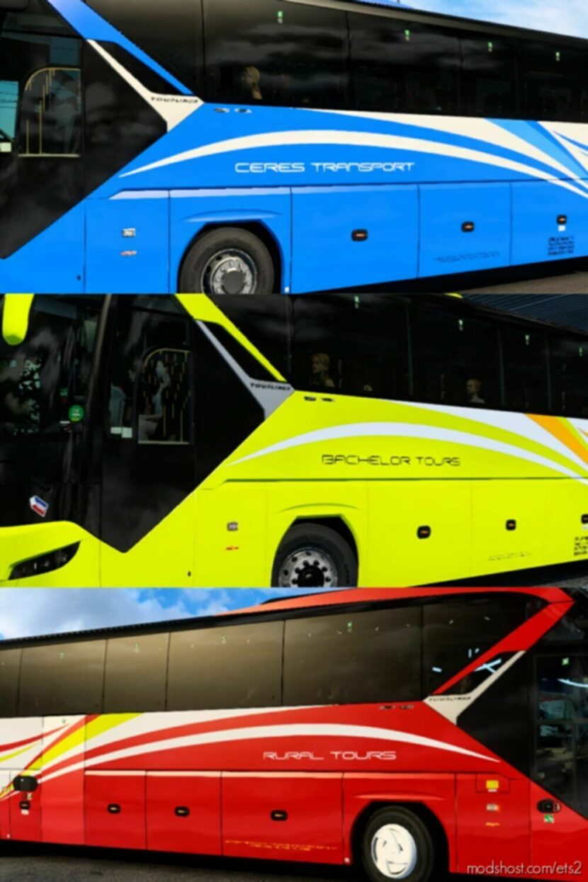 Neoplan NEW Tourliner C13 Ygbc Skin pack for Euro Truck Simulator 2