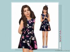 Wanda Dress for Sims 4