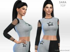 Sara TOP for Sims 4