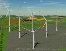 General Electric Windturbines V2.0 for Farming Simulator 22