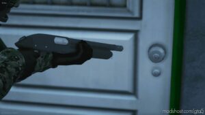 GTA 5 Weapon Mod: Remington 870 Breaching Shotgun Animated (Image #3)