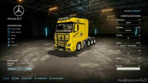 FS22 Mercedes-Benz Truck Mod: Actros (Image #2)