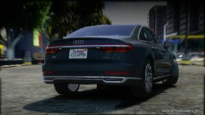 GTA 5 Audi Vehicle Mod: A8 Tfsi Quattro 2018 (Image #2)