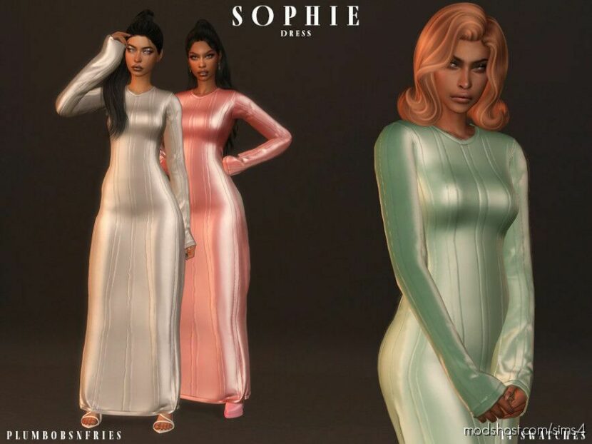 Sophie Dress for Sims 4