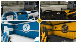 Insanux Custom Interior For MAN TGX 2020 for Euro Truck Simulator 2