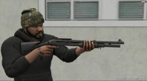 GTA 5 Weapon Mod: Eft-Benelli M3 Super 90 Animated (Image #5)