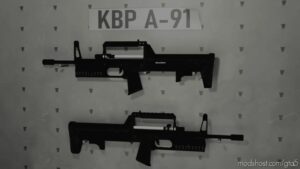 GTA 5 Weapon Mod: KBP A-91 Animated (Image #2)