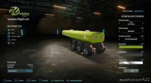 FS22 Sprayer Mod: Saddletrac Tank Pack V1.0.0.6 (Image #2)