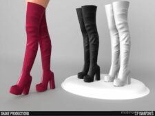 High Heel Boots – S052301 for Sims 4