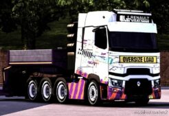 Renault Range T 8×4 Chassis for Euro Truck Simulator 2
