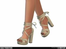 Sims 4 Female Shoes Mod: High Heels – S062303 (Image #3)